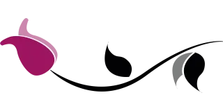 Rose Logo Flower background Stickdatei