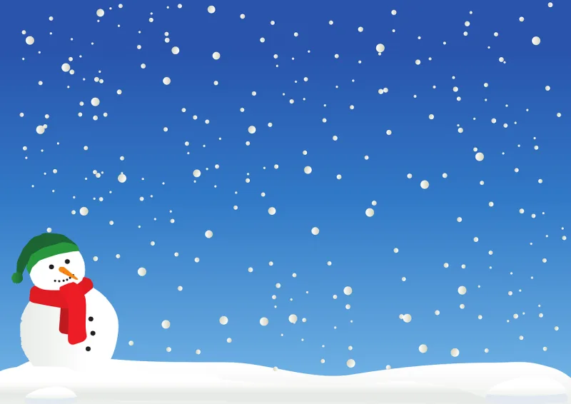 Winter Snow Snowman Stickdatei – Weihnachten