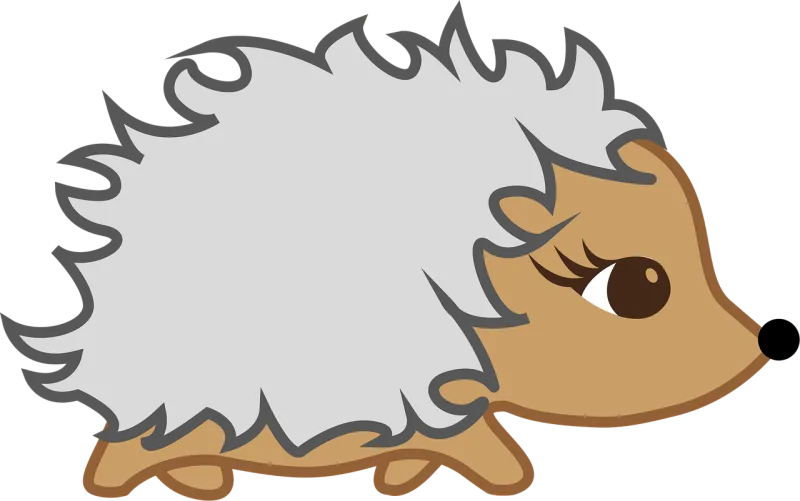 Hedgehog Fall Hibernation Stickdatei – Tiere