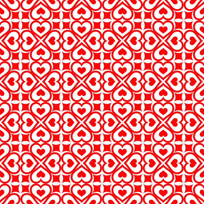 Background Card Checker Stickdatei – Herzen & Liebe