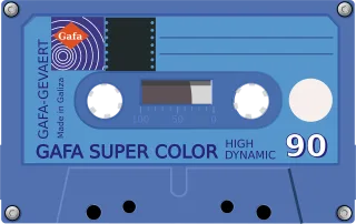 Magnetic tape Compact cassette Plastic Stickdatei