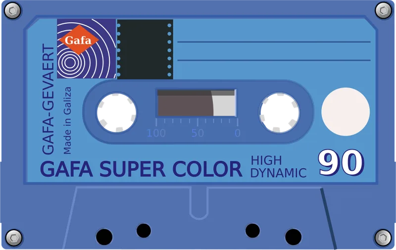 Magnetic tape Compact cassette Plastic Stickdatei – Musik