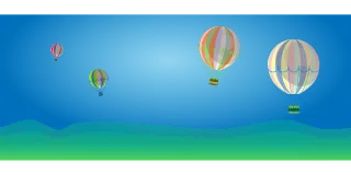Hotairballon Ballooning Hot air balloon Stickdatei