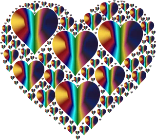 Heart Hearts 3 Love Stickdatei – Herzen & Liebe