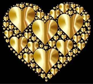 Heart Hearts 3 Love Stickdatei