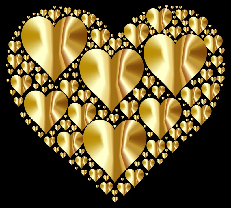 Heart Hearts 3 Love Stickdatei – Herzen & Liebe