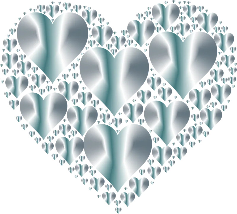 Heart Hearts 3 Love Stickdatei – Herzen & Liebe