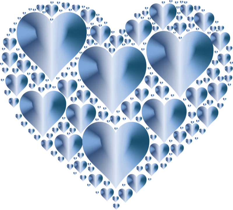 Heart Hearts 3 Love Stickdatei – Herzen & Liebe