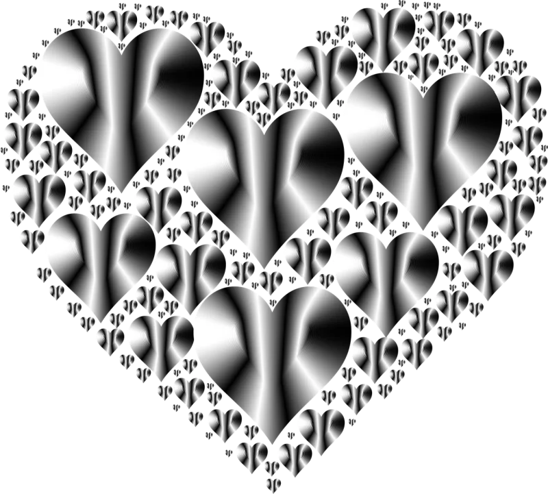 Heart Hearts 3 Love Stickdatei – Herzen & Liebe