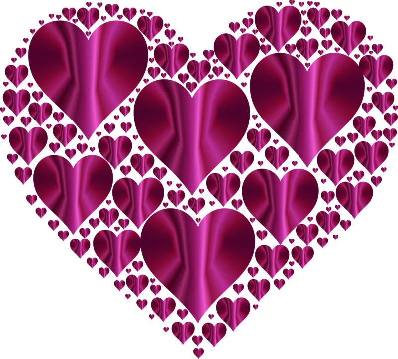 Heart Hearts 3 Love Stickdatei – Herzen & Liebe