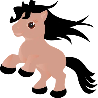 Horse Grasshopper Pony Stickdatei