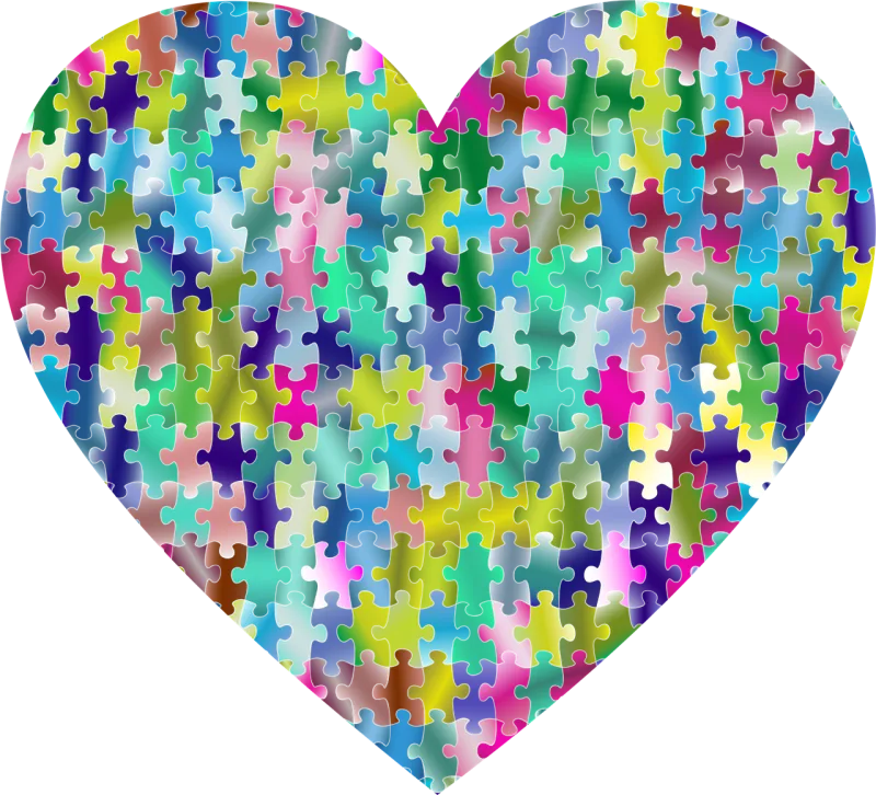 Colorful Prismatic Chromatic Stickdatei – Herzen & Liebe