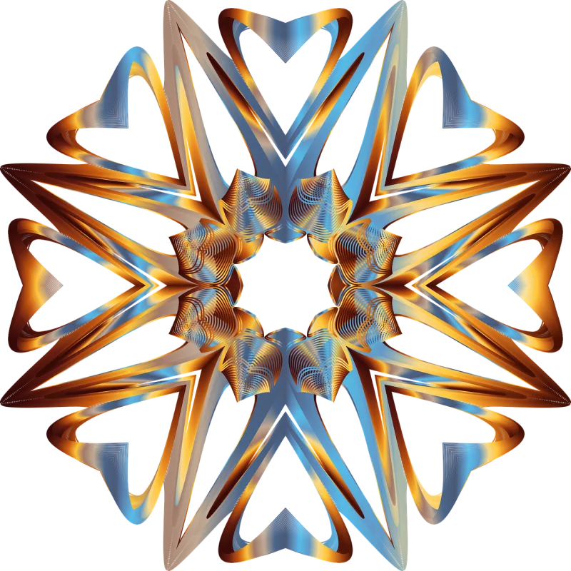 Colorful Prismatic Nature Stickdatei – Natur