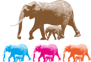 Animal Nature Ai Stickdatei
