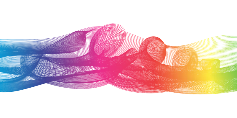 Expectrum Rainbow Lines Stickdatei – Natur