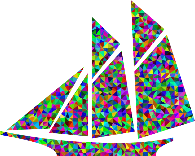 Sailboat Ocean Sea Stickdatei – Fahrzeuge