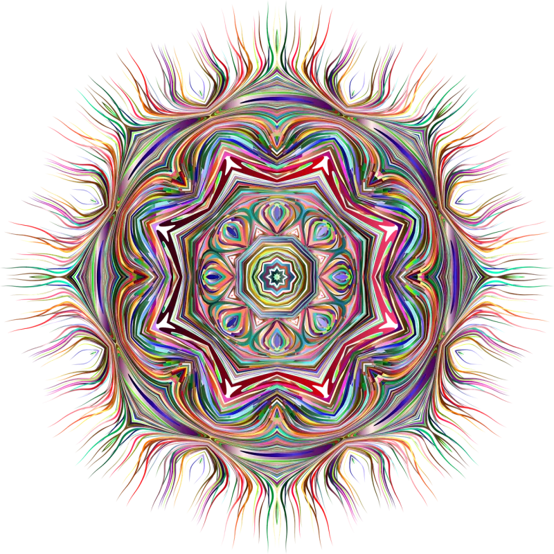 Colorful Nature Prismatic Stickdatei – Kinder