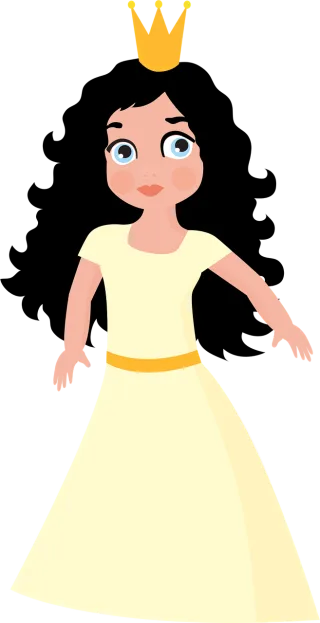 Princess Crown Kingdom Stickdatei