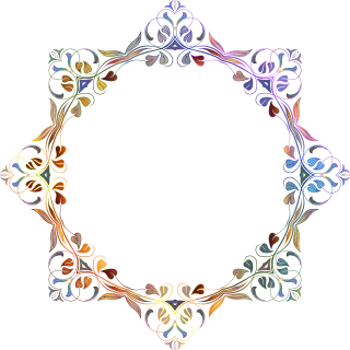 Decorative Ornamental Flower background Stickdatei