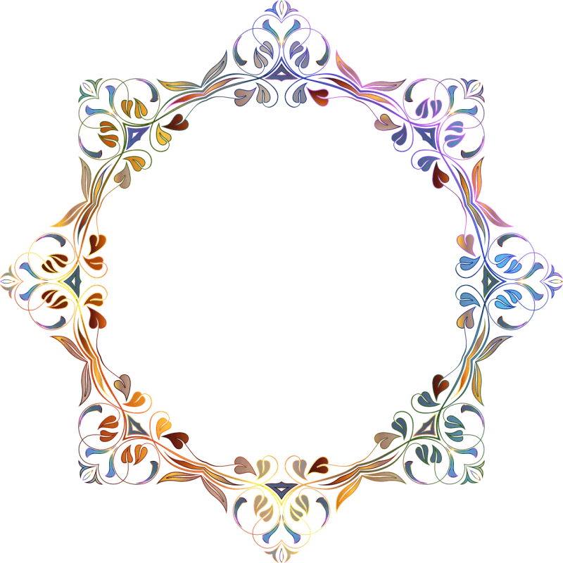 Decorative Ornamental Flower background Stickdatei – Weihnachten