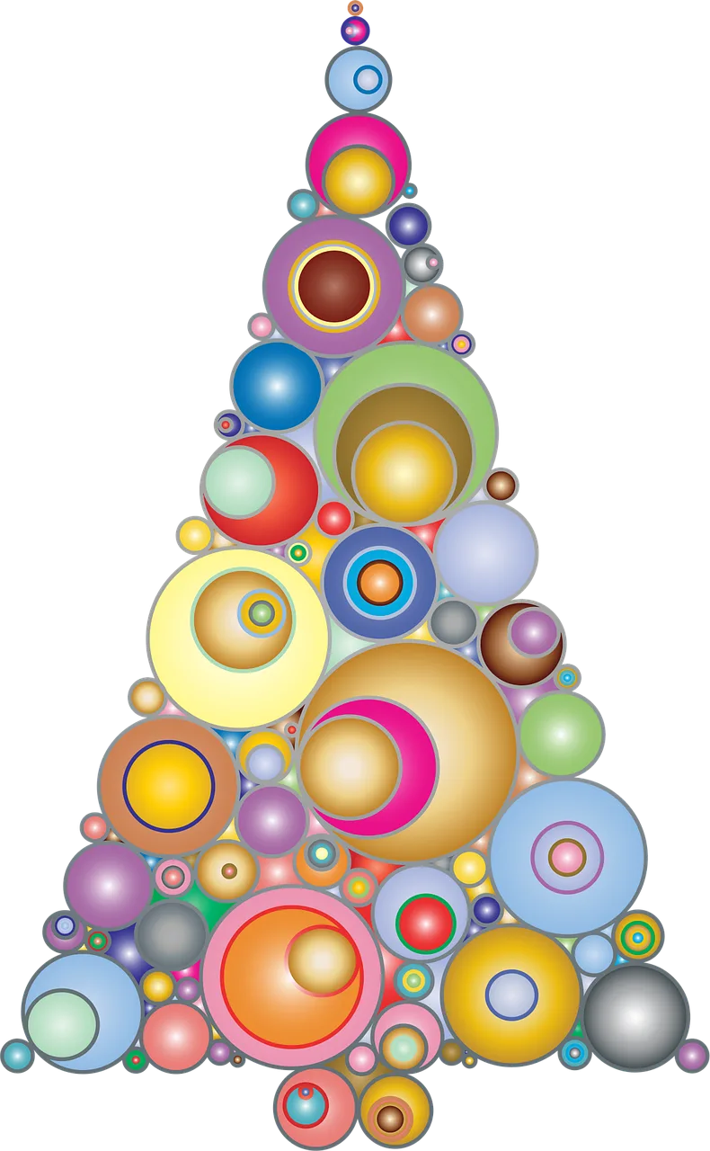 Colorful Prismatic Chromatic Stickdatei – Weihnachten