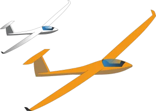 Glider Aviation Plane Stickdatei – Fahrzeuge