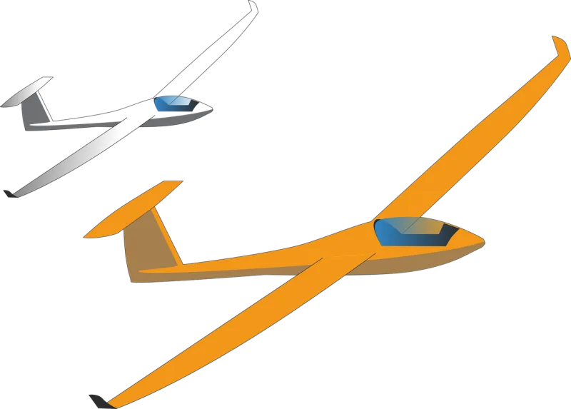 Glider Aviation Plane Stickdatei – Fahrzeuge