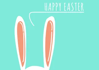 Happy easter Fixed To celebrate Stickdatei