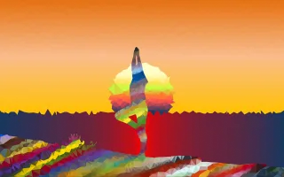 Colorful Prismatic Chromatic Stickdatei