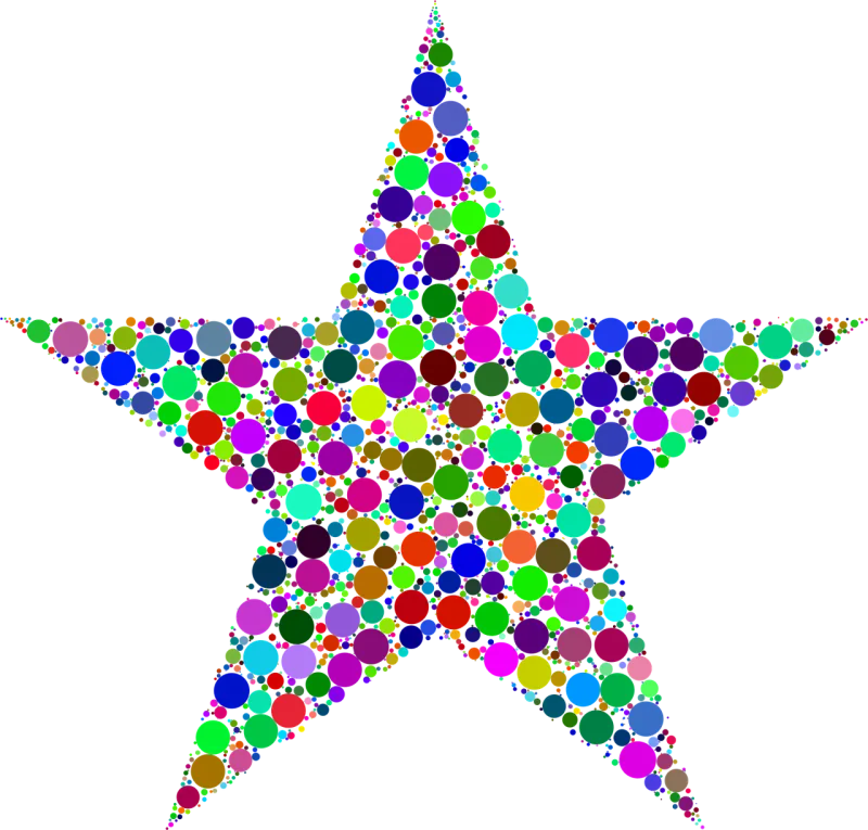Colorful Prismatic Chromatic Stickdatei – Natur