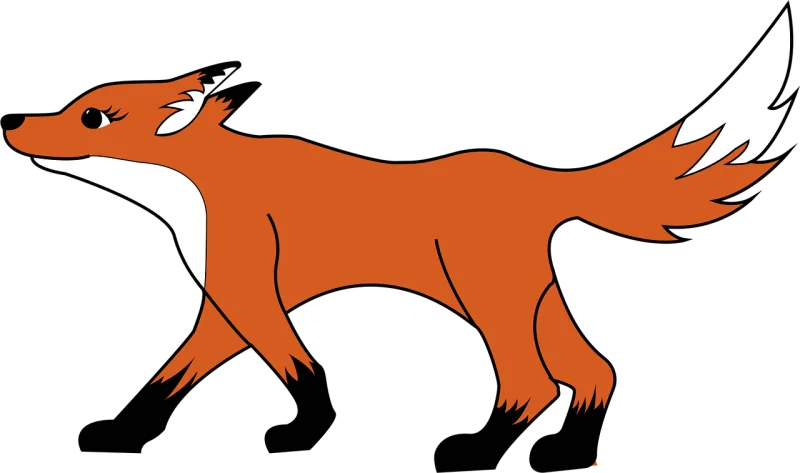 Fox Goes Going Stickdatei – Natur