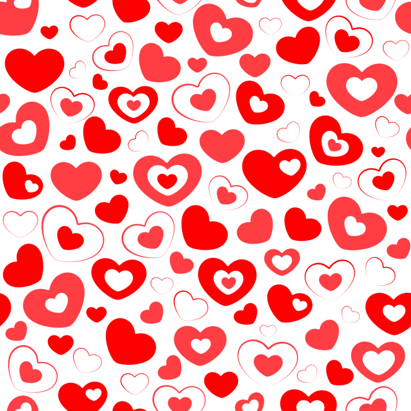 Cards Beautiful wallpaper Decoration Stickdatei – Herzen & Liebe