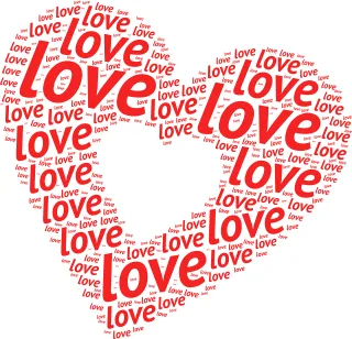 Heart Love Vector Stickdatei