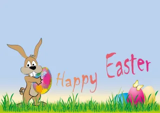 Easter Happy easter Nature Stickdatei