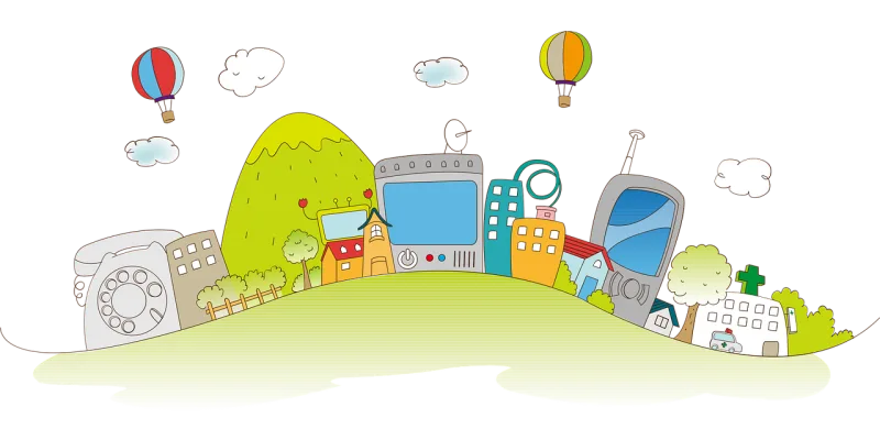 City Village Digital Stickdatei – Kinder
