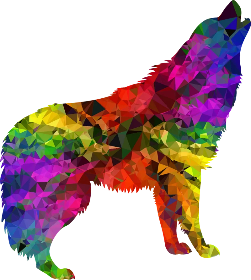 Howling Wolf Nature Stickdatei – Kinder