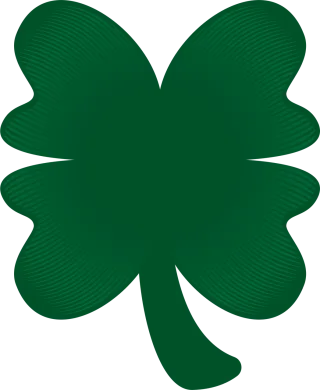 Clover Leaf Four leaf clover Stickdatei