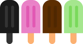 Popsicle Icon Ice cream Stickdatei