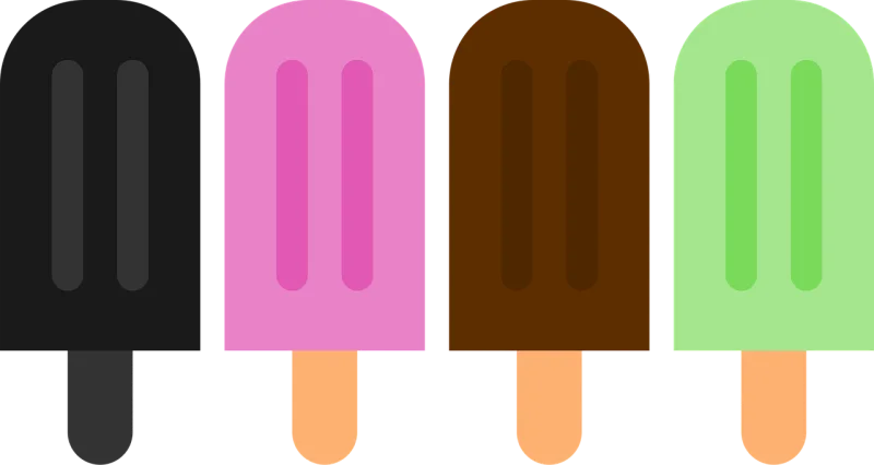 Popsicle Icon Ice cream Stickdatei – Essen & Trinken