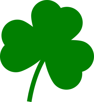 St patrick's day Clover Patrick Stickdatei