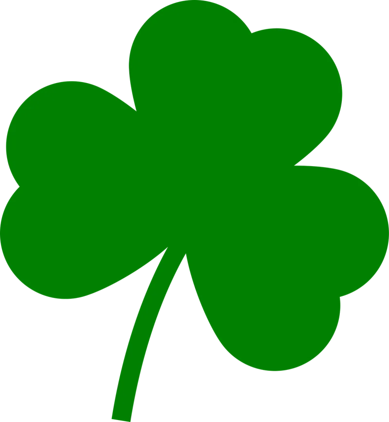 St patrick's day Clover Patrick Stickdatei – Natur
