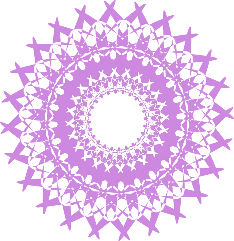 Purple Chakra Spiritual Stickdatei – Sport