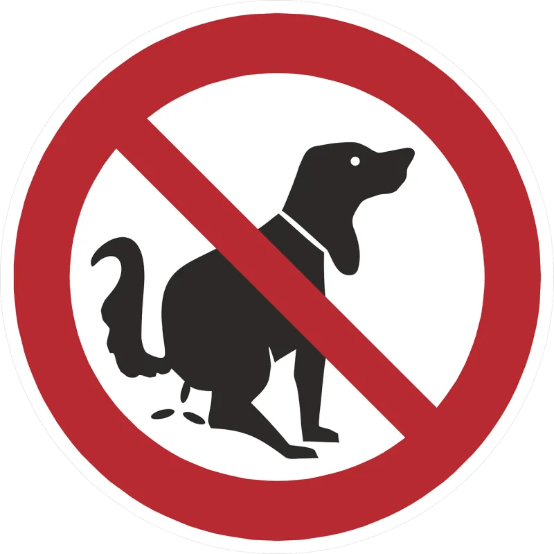 Sign Ban Prohibitory Stickdatei – Tiere