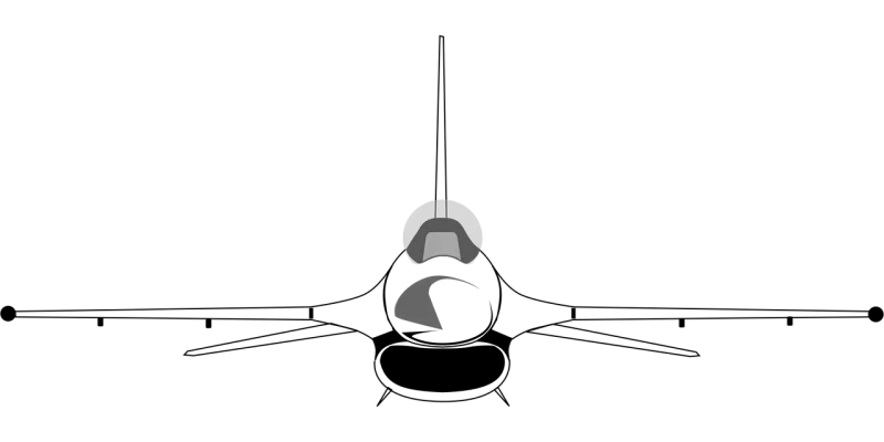 Fighting falcon Aircraft Military Stickdatei – Fahrzeuge