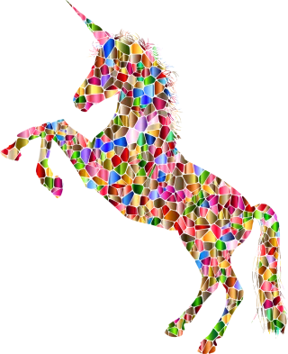 Unicorn Horn Horse Stickdatei