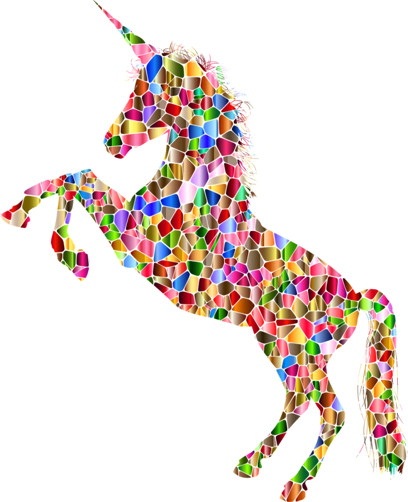 Unicorn Horn Horse Stickdatei – Kinder