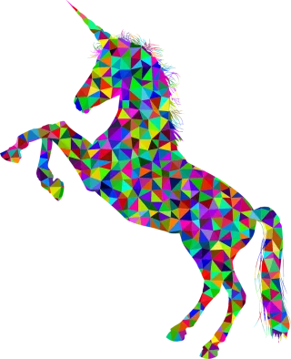 Unicorn Horn Horse Stickdatei