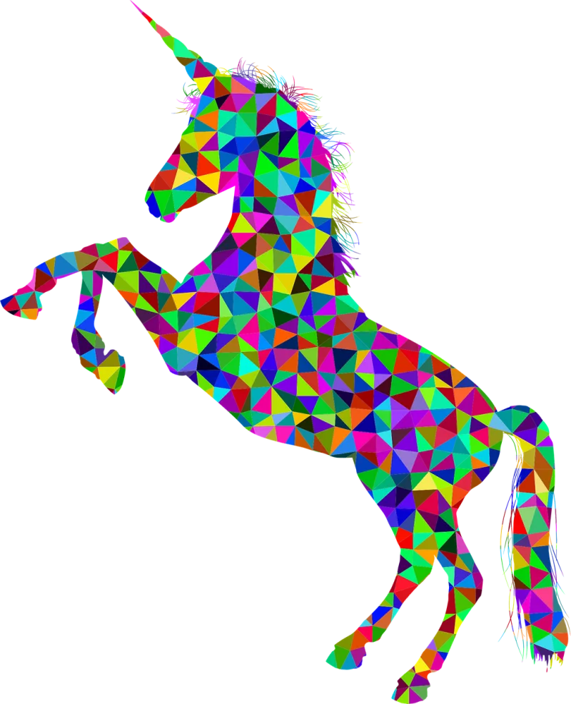 Unicorn Horn Horse Stickdatei – Kinder