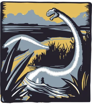 Ancient Animal Dino Stickdatei