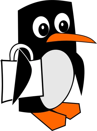 Penguin Clipart Nature Stickdatei